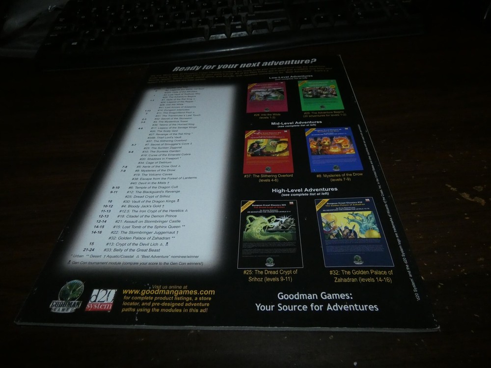 TSR: Dungeon Magazine: Issue 144