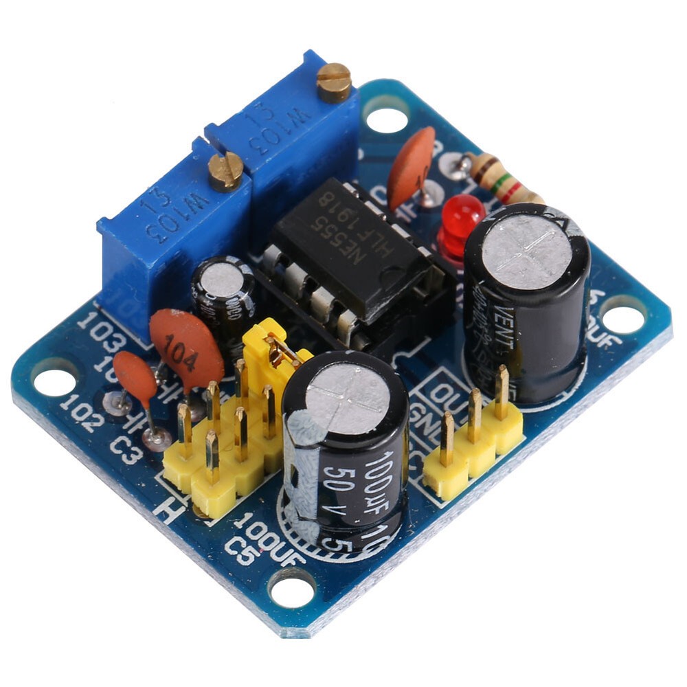 NE555 Pulse Frequency Generator Duty Cycle Generator Board Module