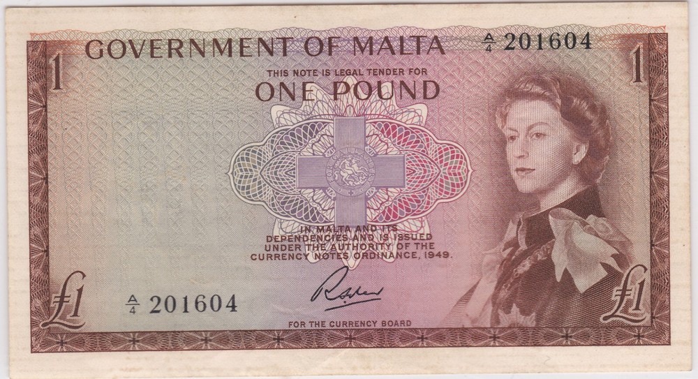 Malta 1 Pound 1963