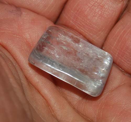 Kunzite Palm Stone #21