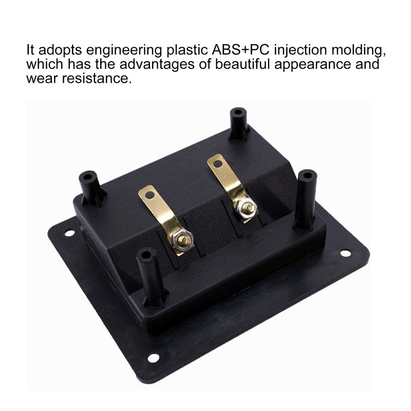 Speaker Junction Box Plastic Project Container for Case Two-position Binding Pos