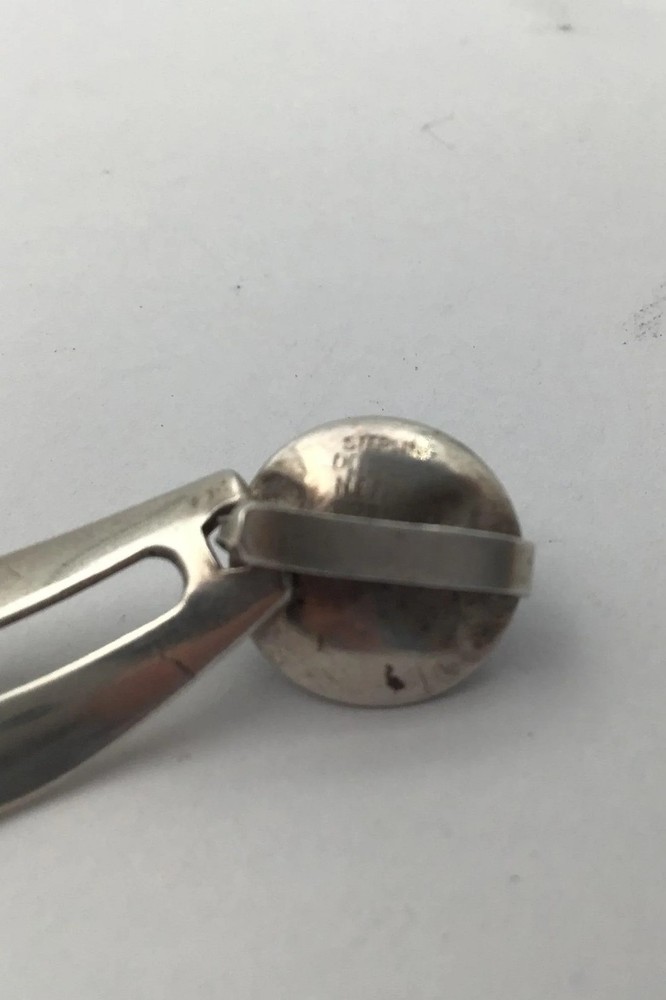 Niels Erik From Sterling Silver Bangle (Amber)