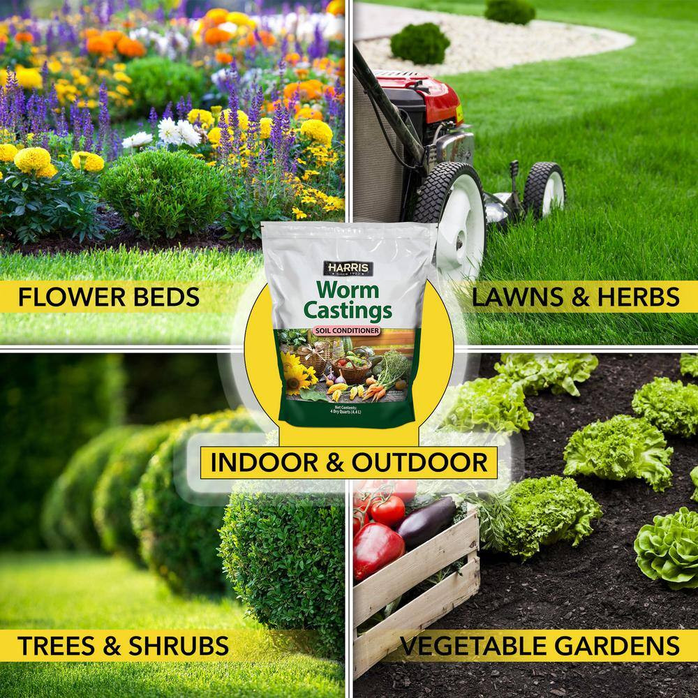 4 Qt. Worm Castings Premium Soil Conditioner (2-Pack)
