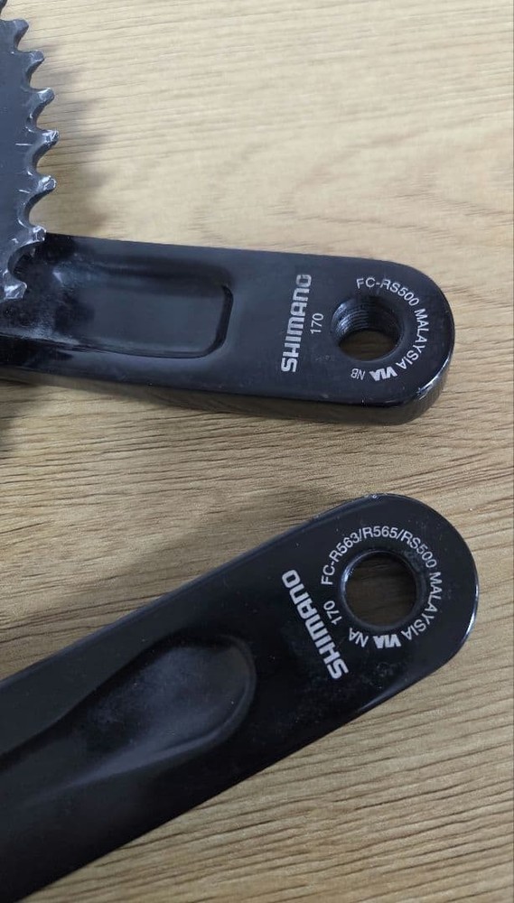 RS500 cset 52 36 11s