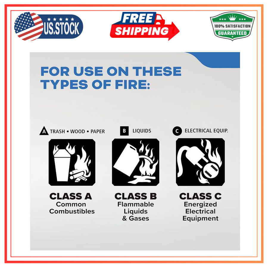 2 Pack Kidde Boat Fire Extinguishers, Single-Use 1A10BC, Reliable Safety