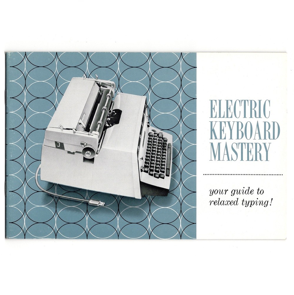 ORIGINAL Royal Electric Typewriter Instruction Manual User Vtg Litton HE