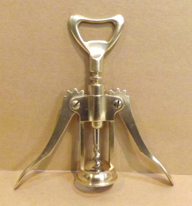 Vintage Brass Corkscrew