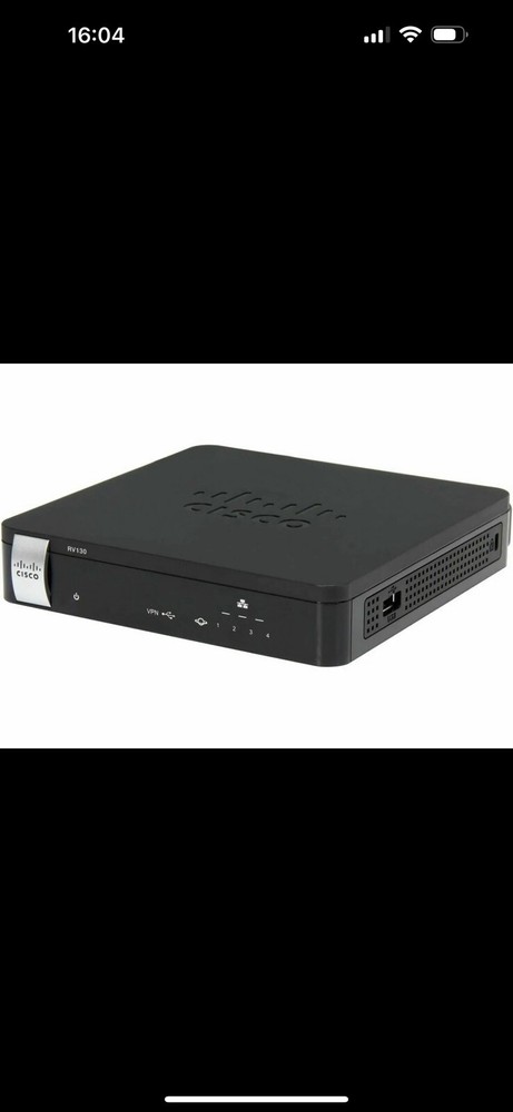 Cisco RV130 VPN Wired Router Openbox