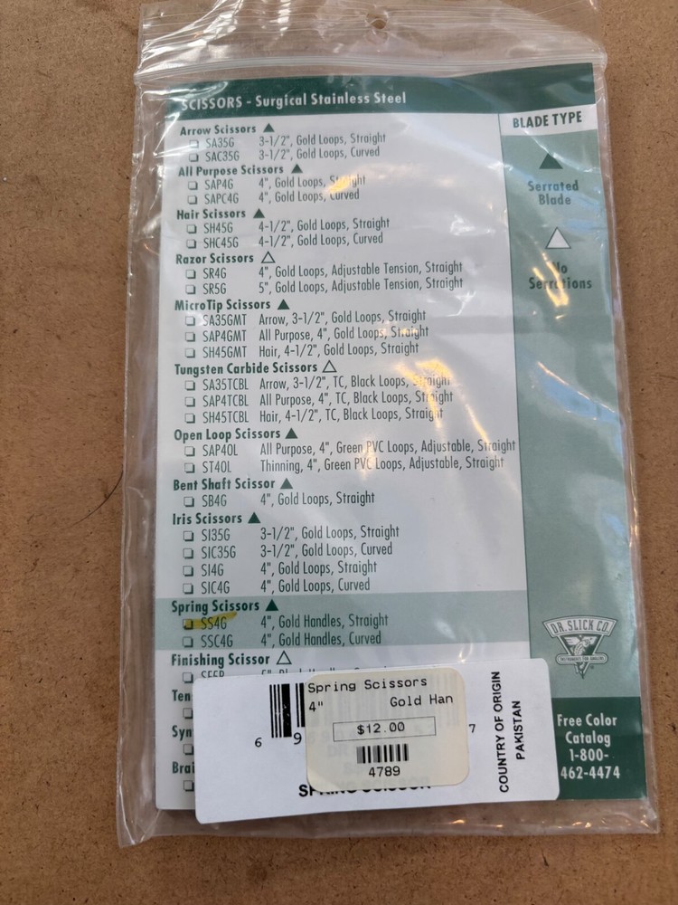 Dr. Slick Spring Scissors