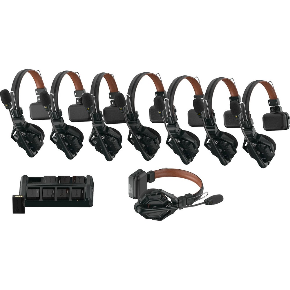 Hollyland Solidcom C1 Pro Full-Duplex ENC Wireless Intercom System with 8x Heads