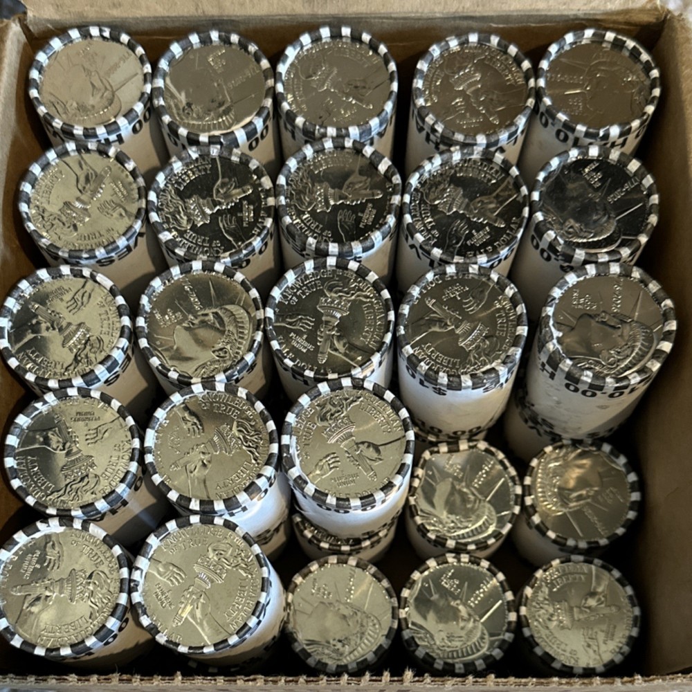250th anniversary enduring liberty semiquincentennial Half Dollar Coin rolls