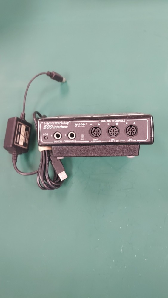 Pasco Science Workshop with usb interface cable