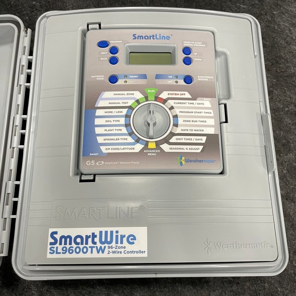 WEATHERMATIC Smartline Irrigation Controller SL9600TW Controller 96 Zone 2 Wire