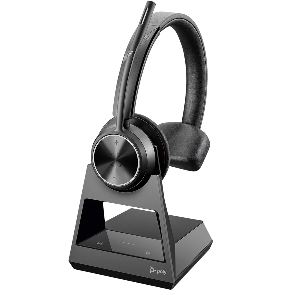 HP Poly Savi 7310 DECT Wireless Headset Monaural Office UC Noise Canceling NEW