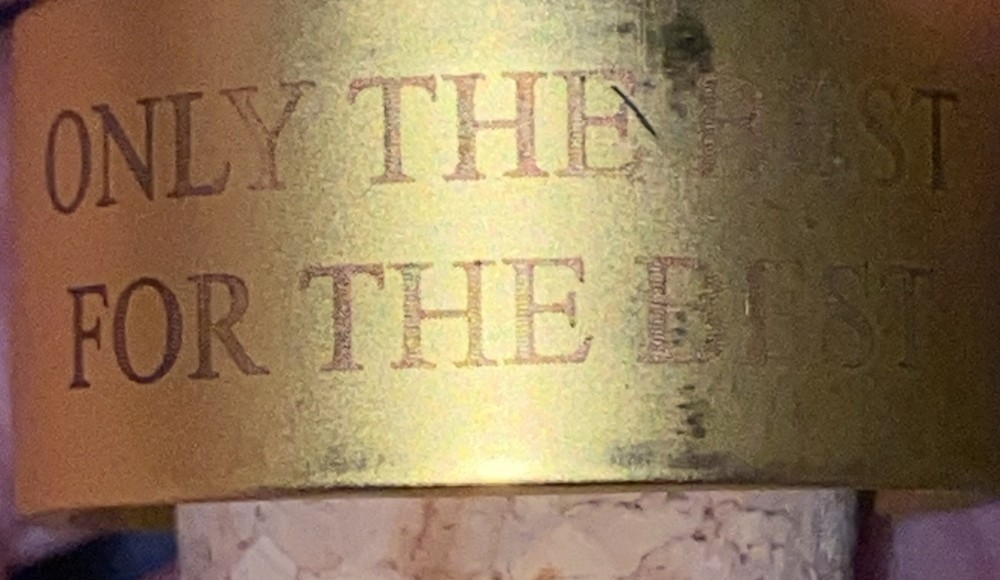 Johnny Walker Decanter Cork