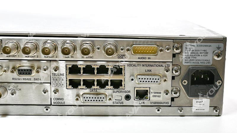 Tandberg Voyager SNG E5745 MPEG Encoder Evolution 5000 M2/VOY/E5745/FXS