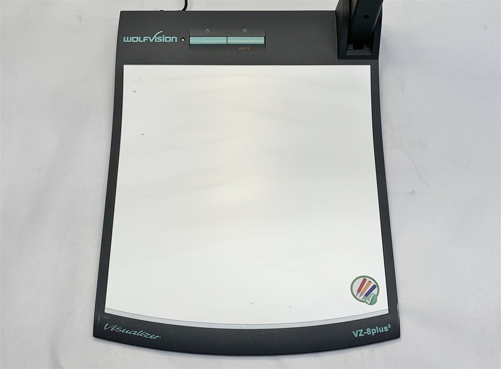 Wolfvision VZ-8Plus2 Document Folding Visualizer Overhead Projector w/AC Adapter