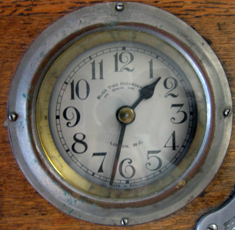 Original Receipt Recorder with Time Clock