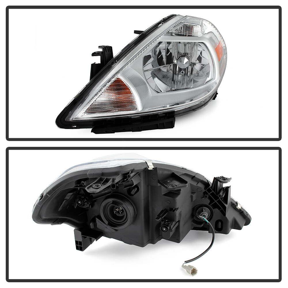 For 2007-2012 Versa Headlight Headlamp Replacement 07-12 Left Driver Side Light