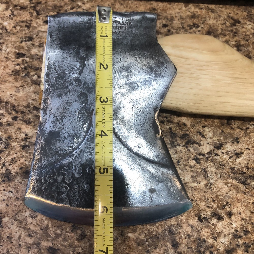 True Temper / WC Kelly Perfect 3lb NewJersey Pattern Axe / Whiskey RiverHandle