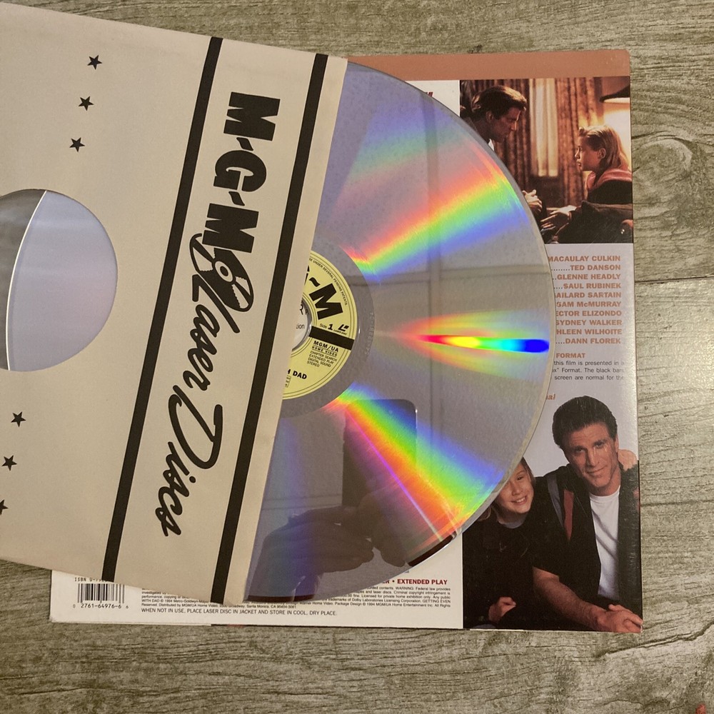 Getting Even With Dad Laserdisc starring: Macaulay Culkin