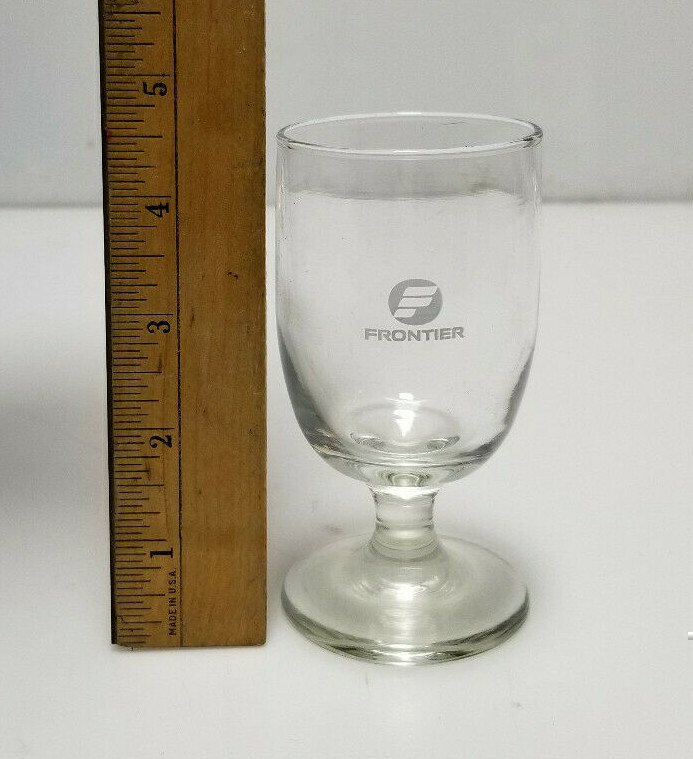 Vintage Airline Glass Frontier