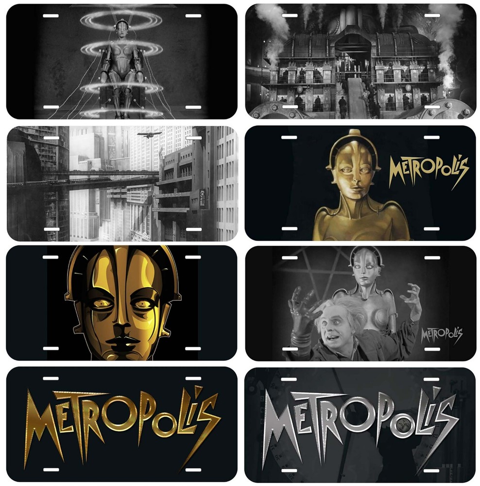 Metropolis Novelty Auto Car License Plate