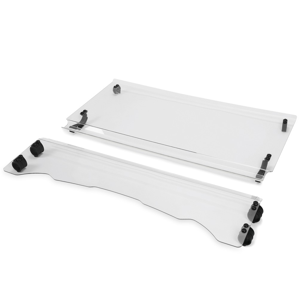 Clear UTV Flip Folding Front Windshield For Buck 200 / 400 New
