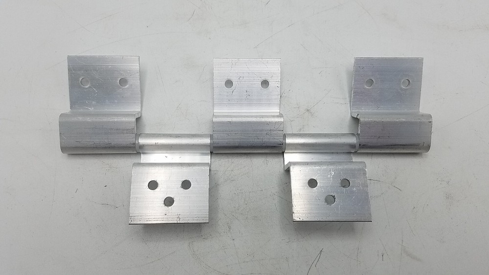 Aluminum Hinge 5 Leaf, RV Camper Door Hinge Toy Hauler Trailer Challenger 7-3/4"