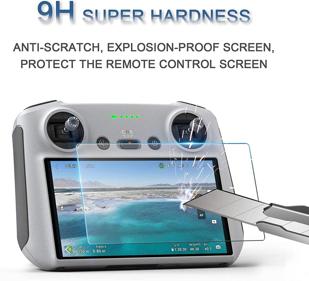 2PCS Mini 4&3 Pro Screen Protector for DJI RC Remote Controller Accessories