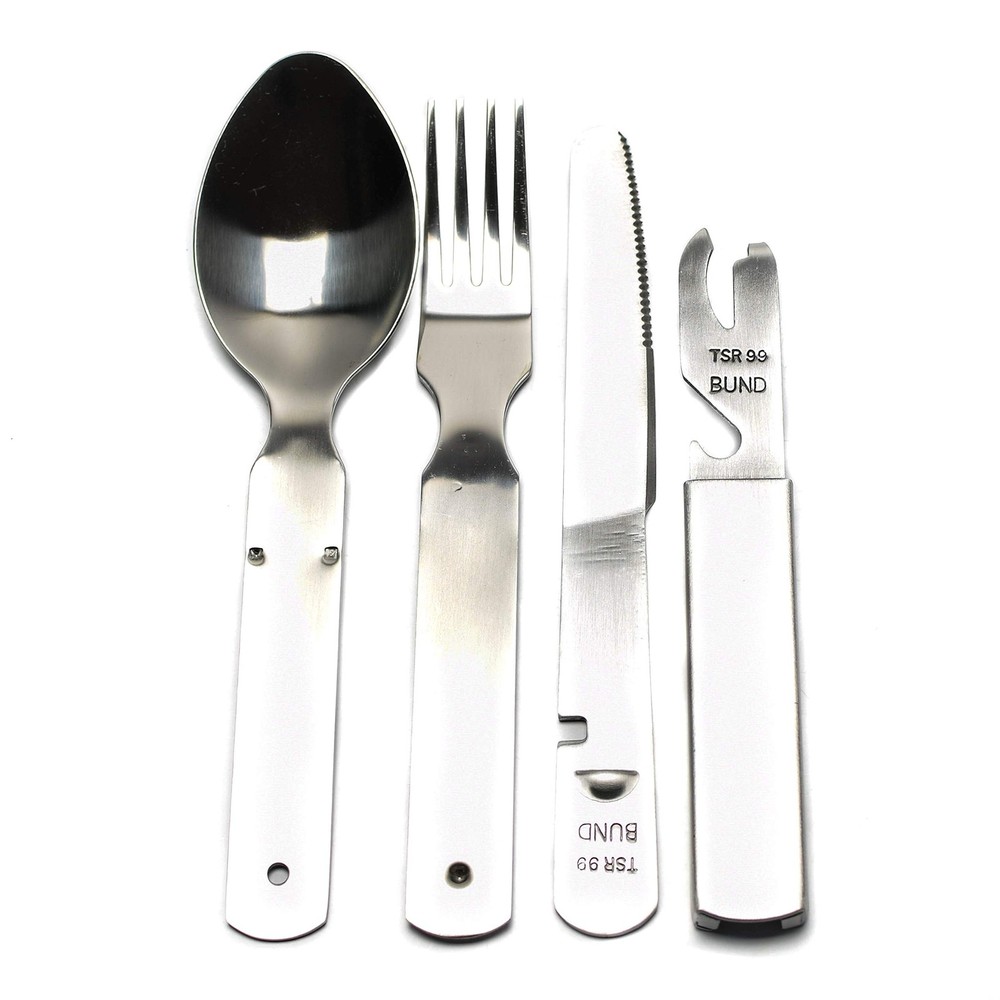 German cutlery set 4 pieces Eating utensils style spoon fork knife kit flatware