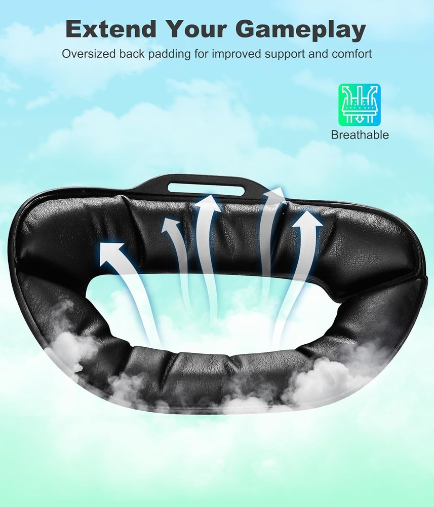 Meta Quest 3 Head Strap Soft Padding Adjustment