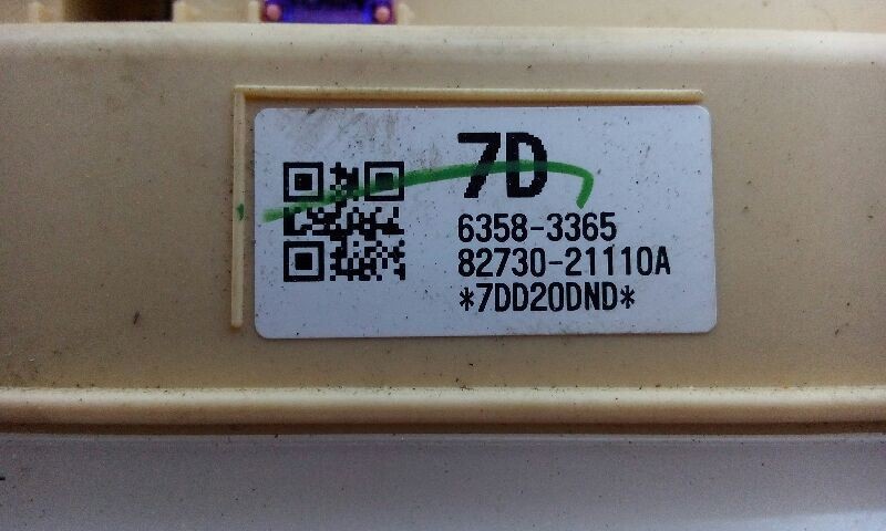 14-16 Scion TC Chassis ECM Multiplex Network Module Manual Left Dash