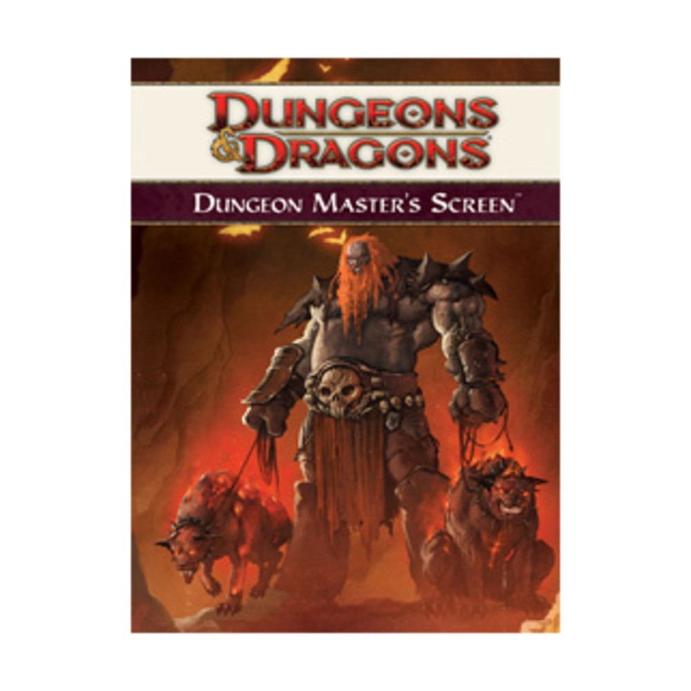 WotC D&D 4e Dungeon Master's Screen (4th Ed) VG+