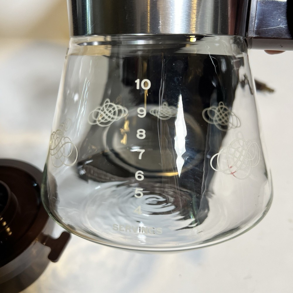 Tested Vintage Sears Counter Craft Coffee Maker Machine Kitchen Appliance READ