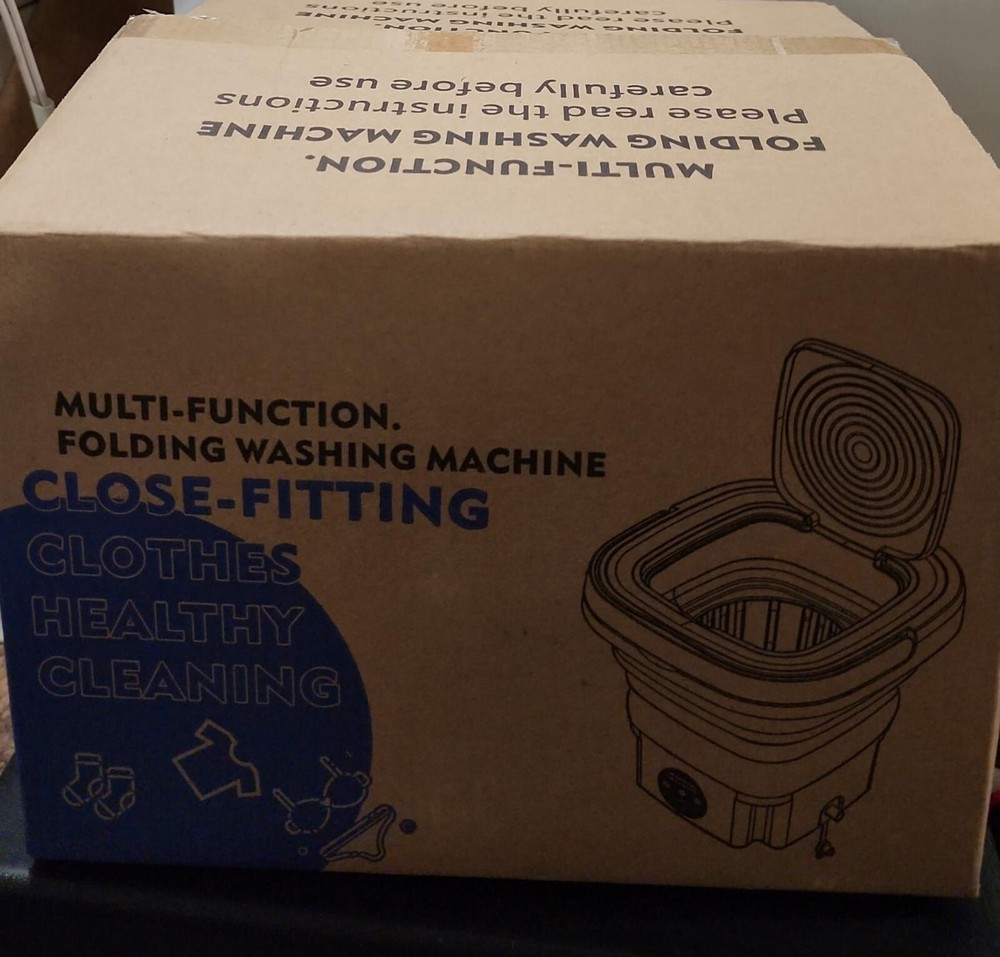 MULTI-FUCTION FOLDING WASHING MACHINE  ~ PURPLE