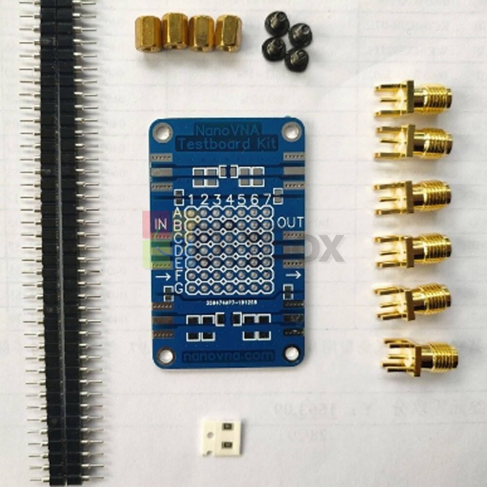 Network Analysis Test Board NanoVNA Testboard Vector Demo Demonstration Board
