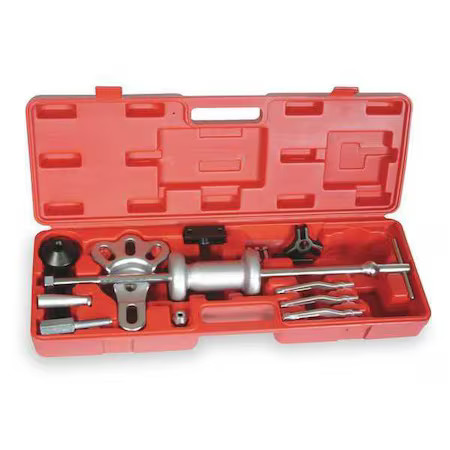 Westward 1Mzp6 Slide Hammer Puller Set, 8 Way