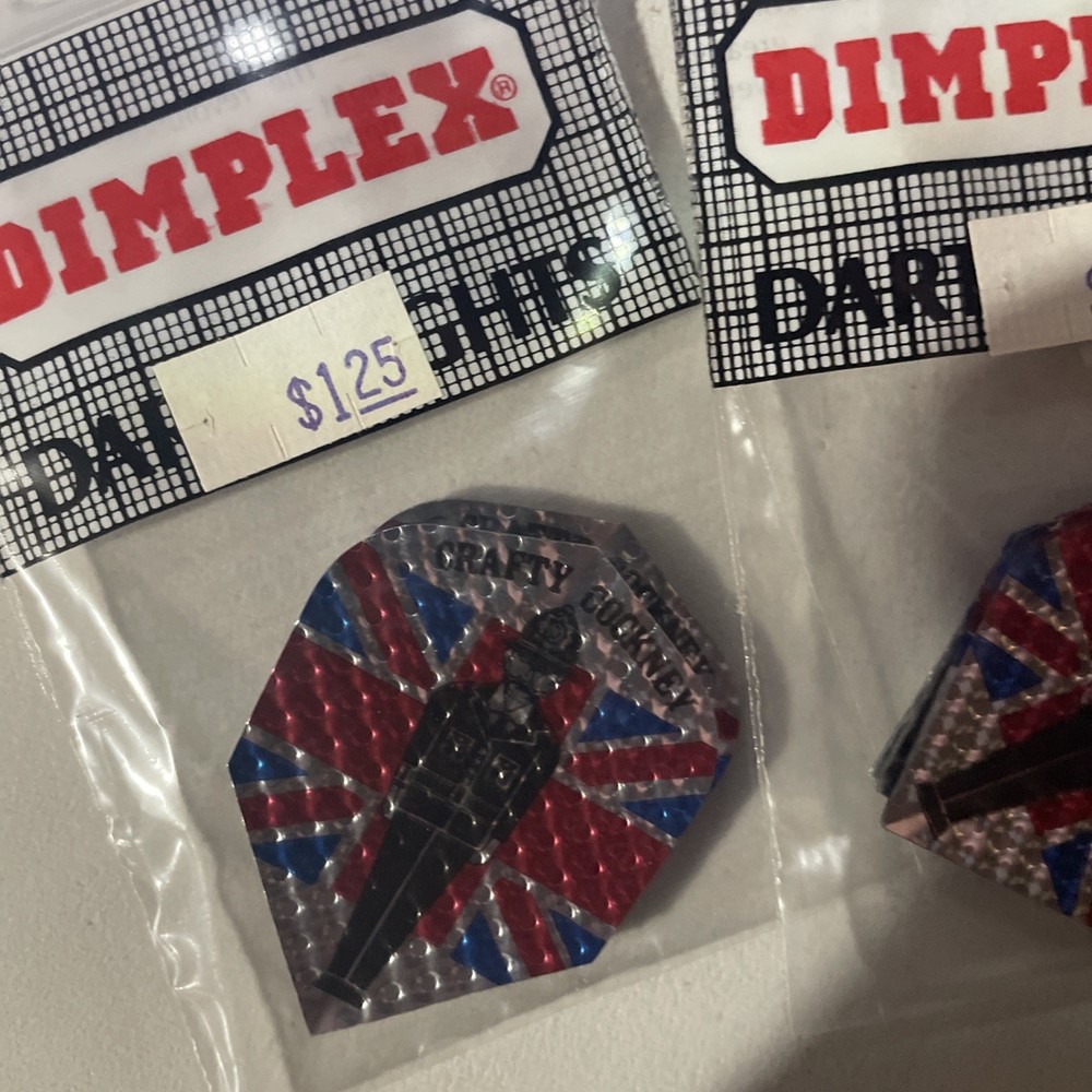 3 Sets Vintage Dimplex Standard Dart Flight British Queens Guard Ships Tracking