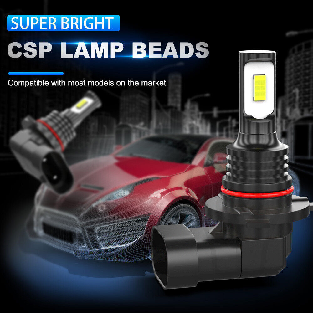 For GMC Sierra 1500 SLE WT Cab Pickup 2007-2013 LED Headlight High Low Bulbs Kit