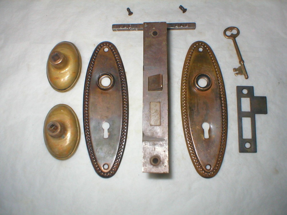 Antique Victorian Era Door Hardware