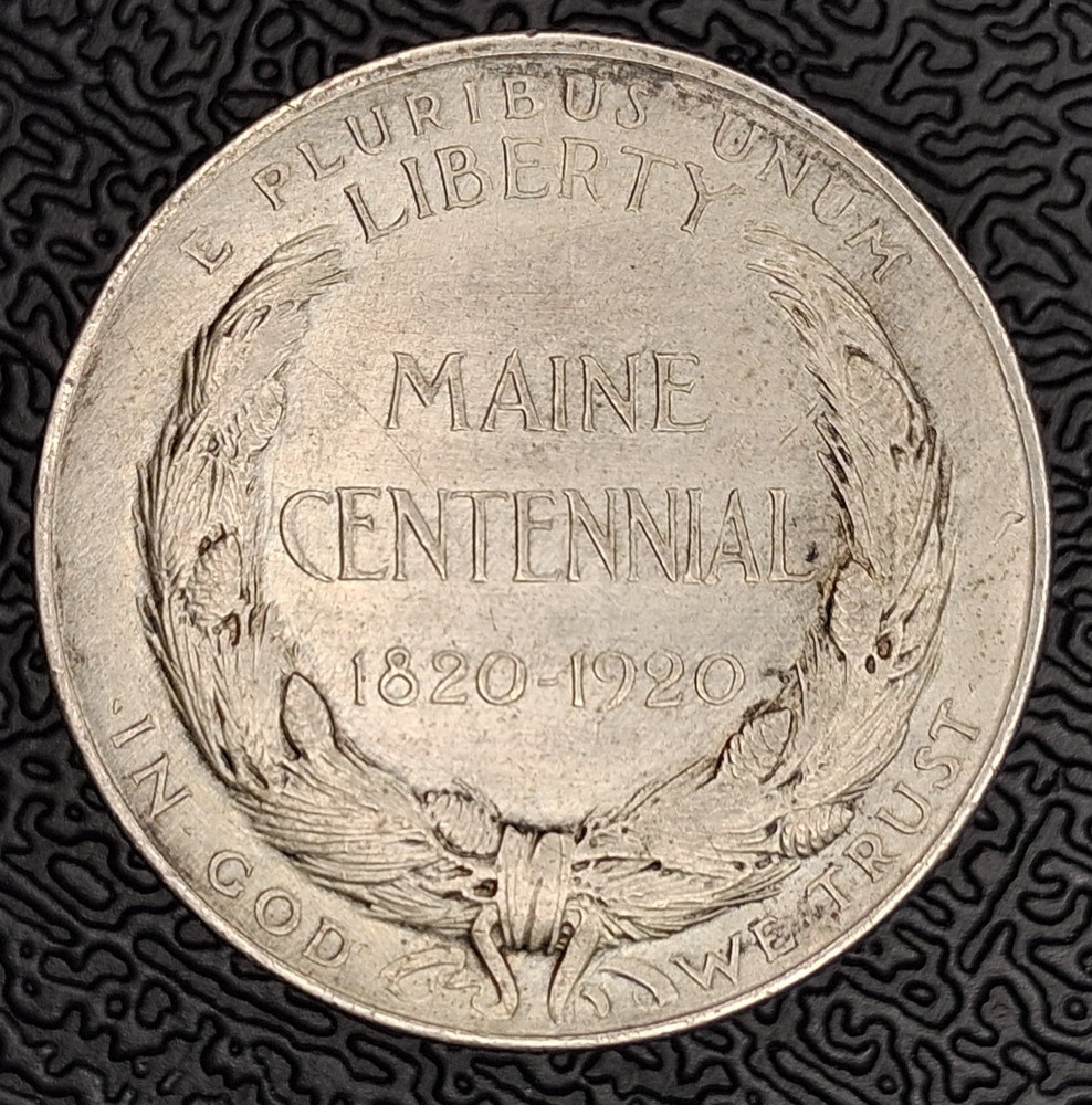 1920 Maine Commemorative Silver Half Dollar