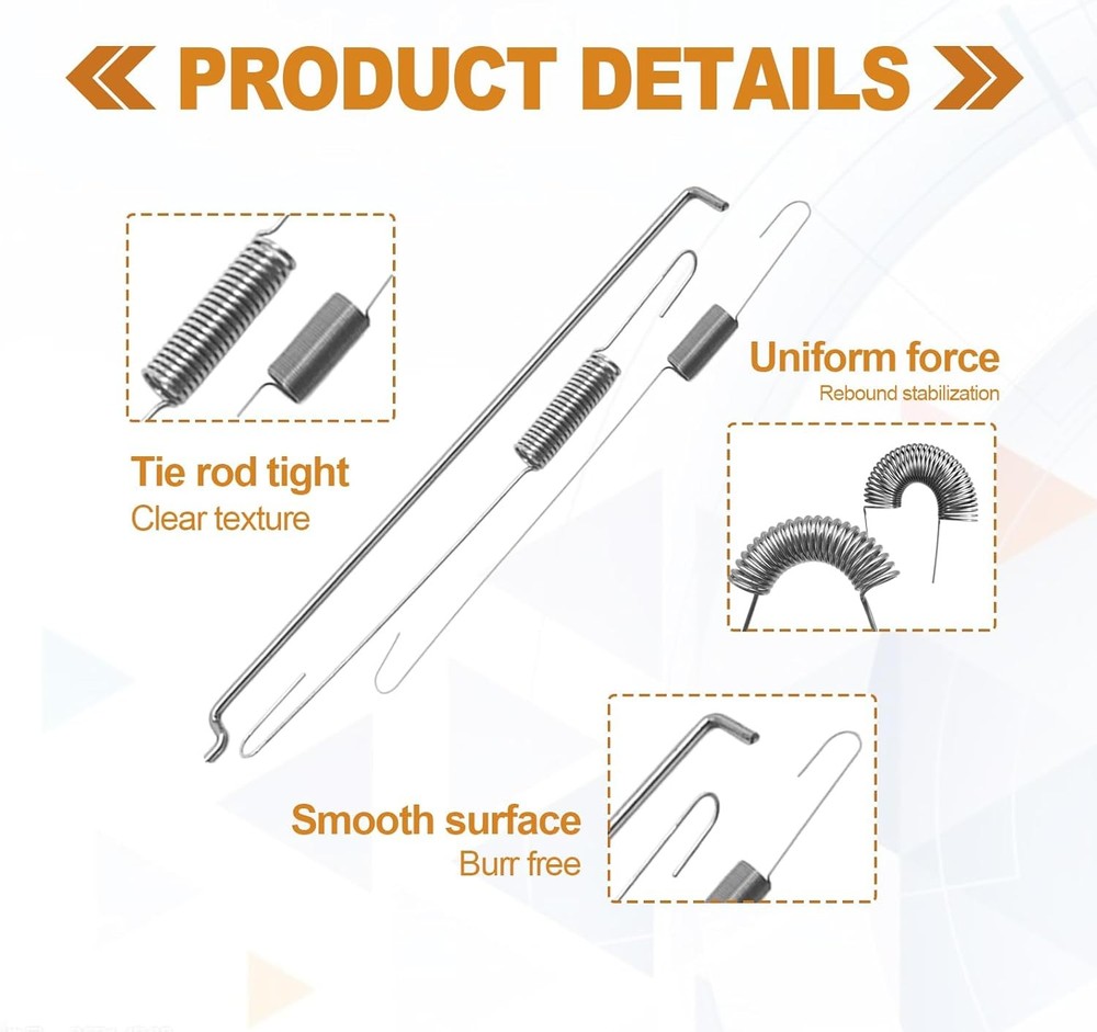 18 PCS Throttle Return Spring Linkage Kit, Carburetor Classification...