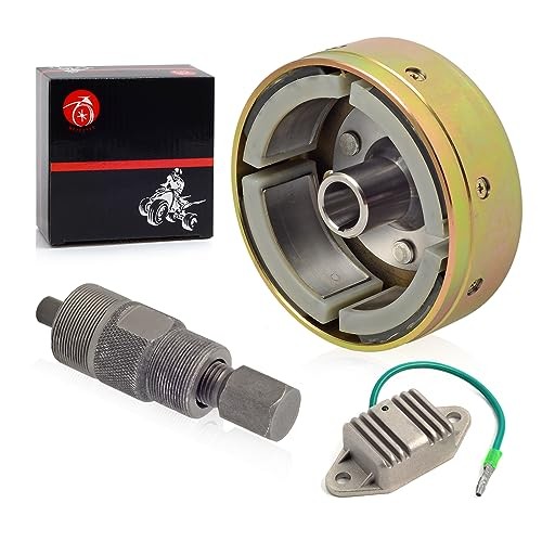 Magneto Rotor Flywheel & Removal Puller tool & Regulator For Yamaha Blaster