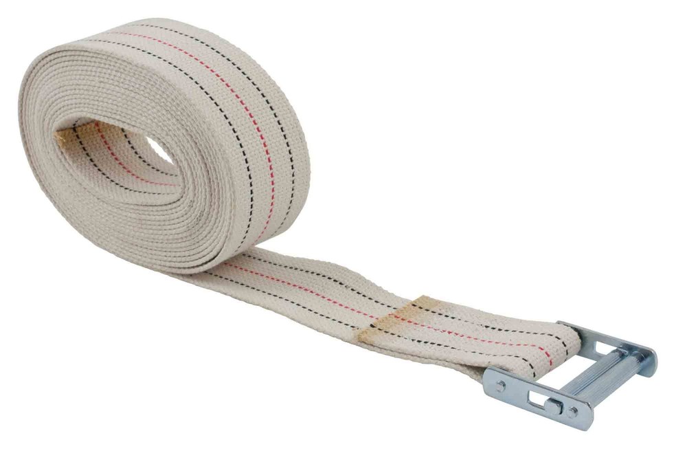 (2 Pack) 2" x 15' Piano Strap with Roller Buckle, Web Strap