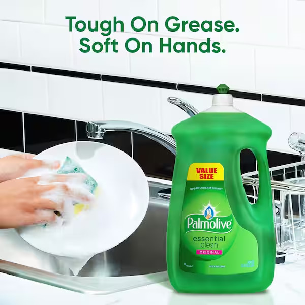 Liquid Dish Soap, Palmolive Original 90 Oz. Green (2-Pack)