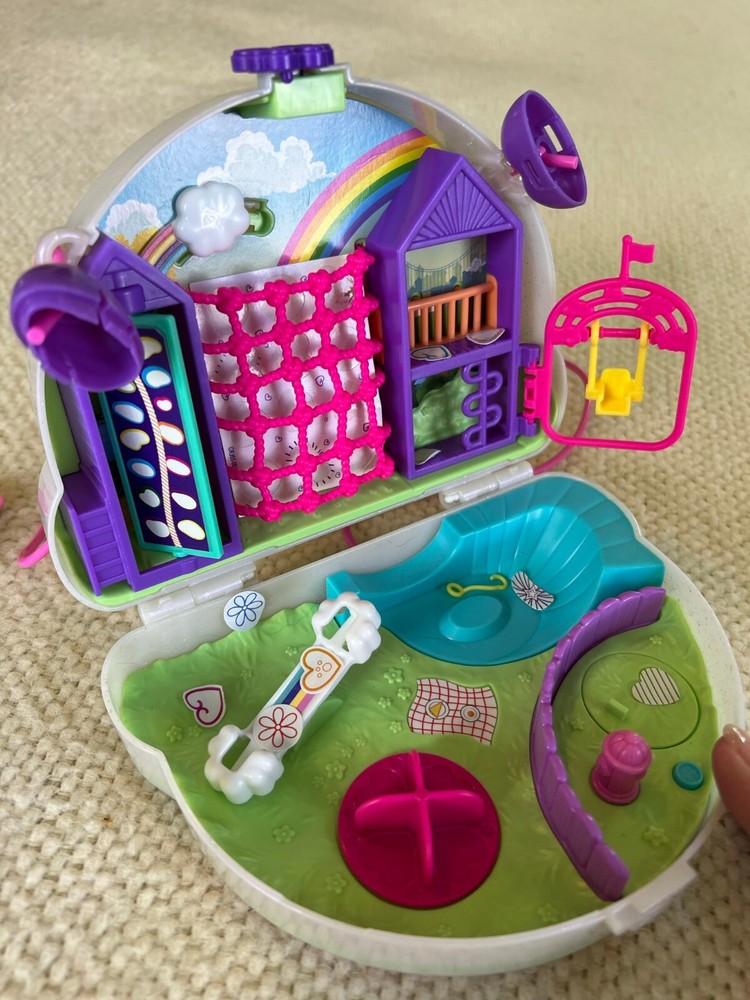 Rainbow Poly Pocket with Figures
