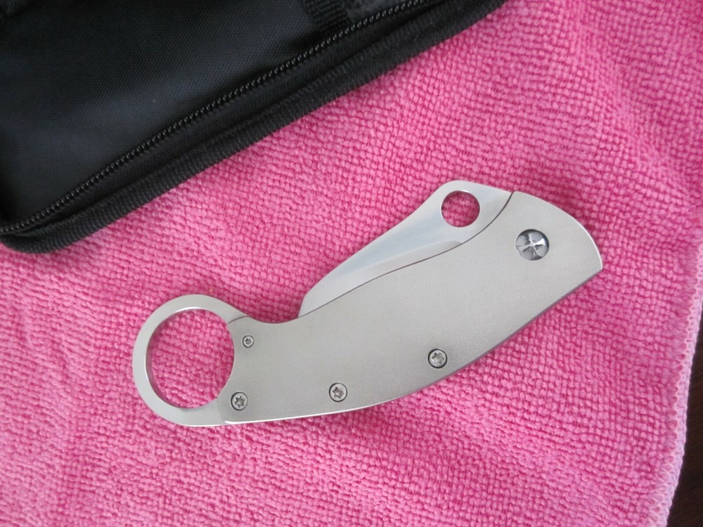 Michael J. Smith knife Custom folding Karambit
