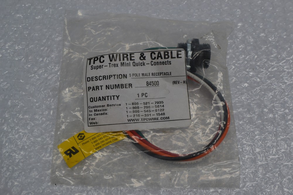 TPC WIRE & CABLE 84500 RECEPTACLE NSMP