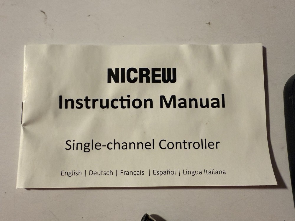NICREW Aquarium Light Timer&Dimmer, Easy to Program Fish Tank Light Controller